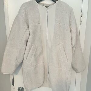 LULULEMON Cocoon sherpa jacket cream | Sz 6